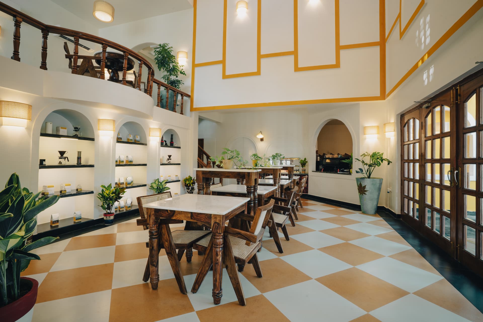 Roastery Lucknow interior